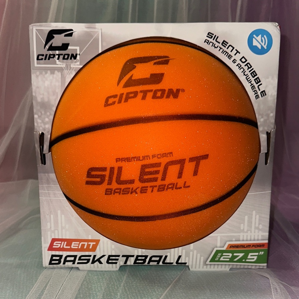 Kids Silent Foam Basketball - Orange